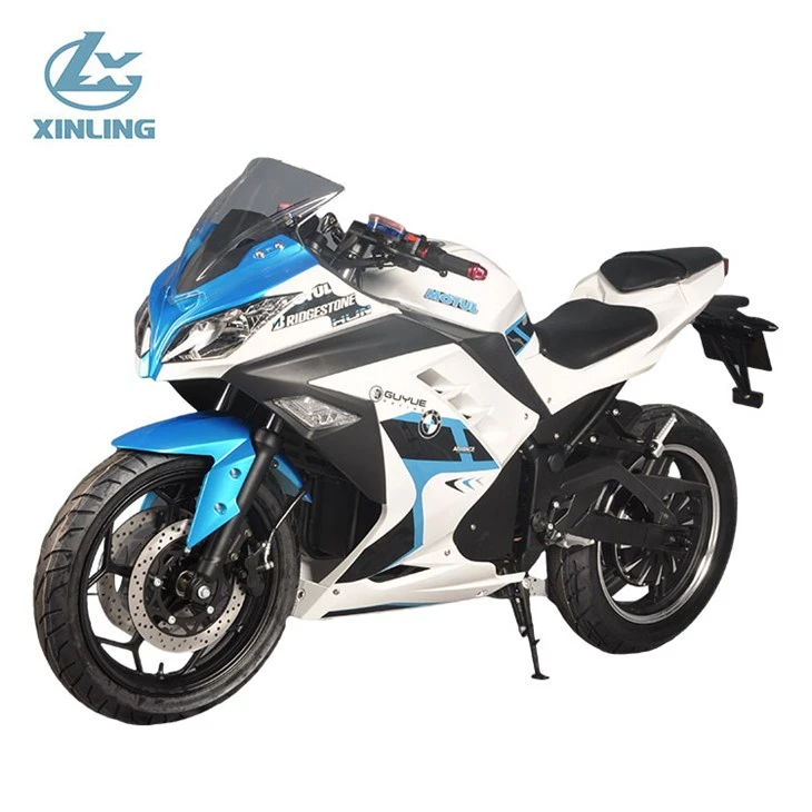 High Speed Electric Sport Racing Motorcycle